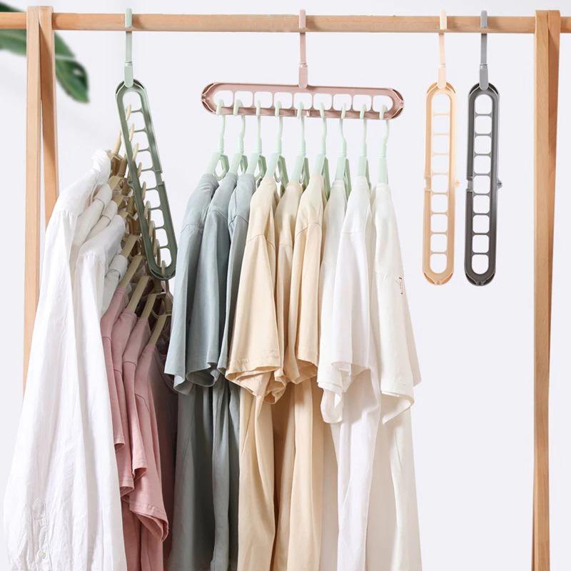9-in-1 Collapsible Clothing Hangers For Sale – Magic Closets